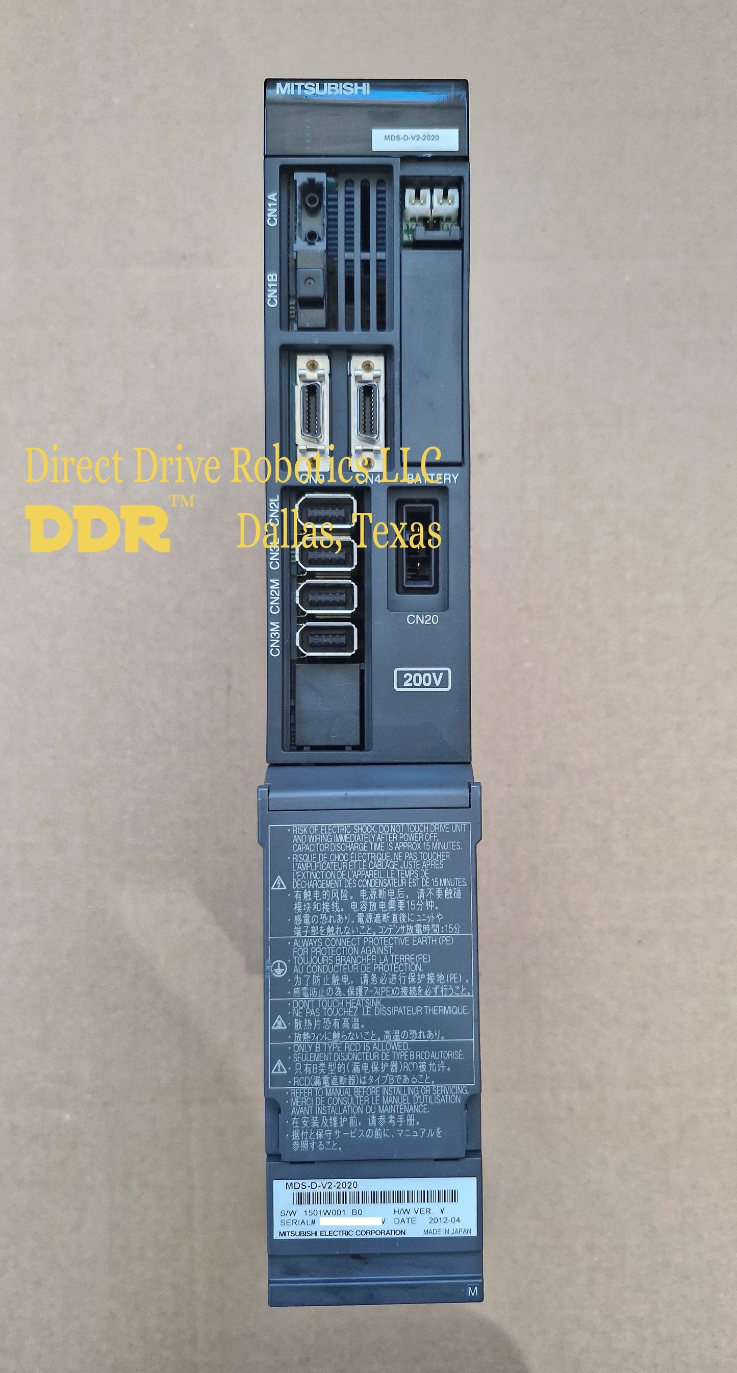Mitsubishi MDS-D-V2-2020 - Rebuilt with warranty (Exchange Sale)