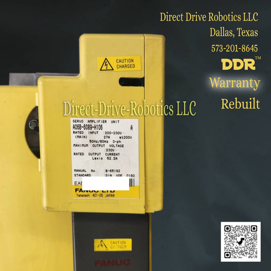 Fanuc A06B-6089-H106 - Rebuilt with warranty