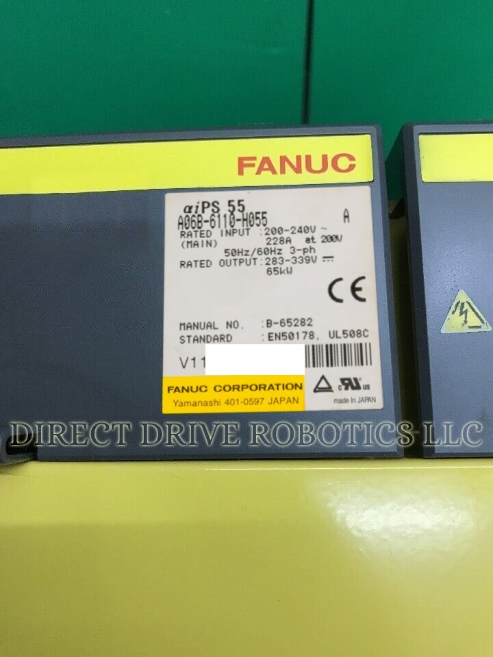 Fanuc A06B-6110-H055 - Rebuilt with warranty