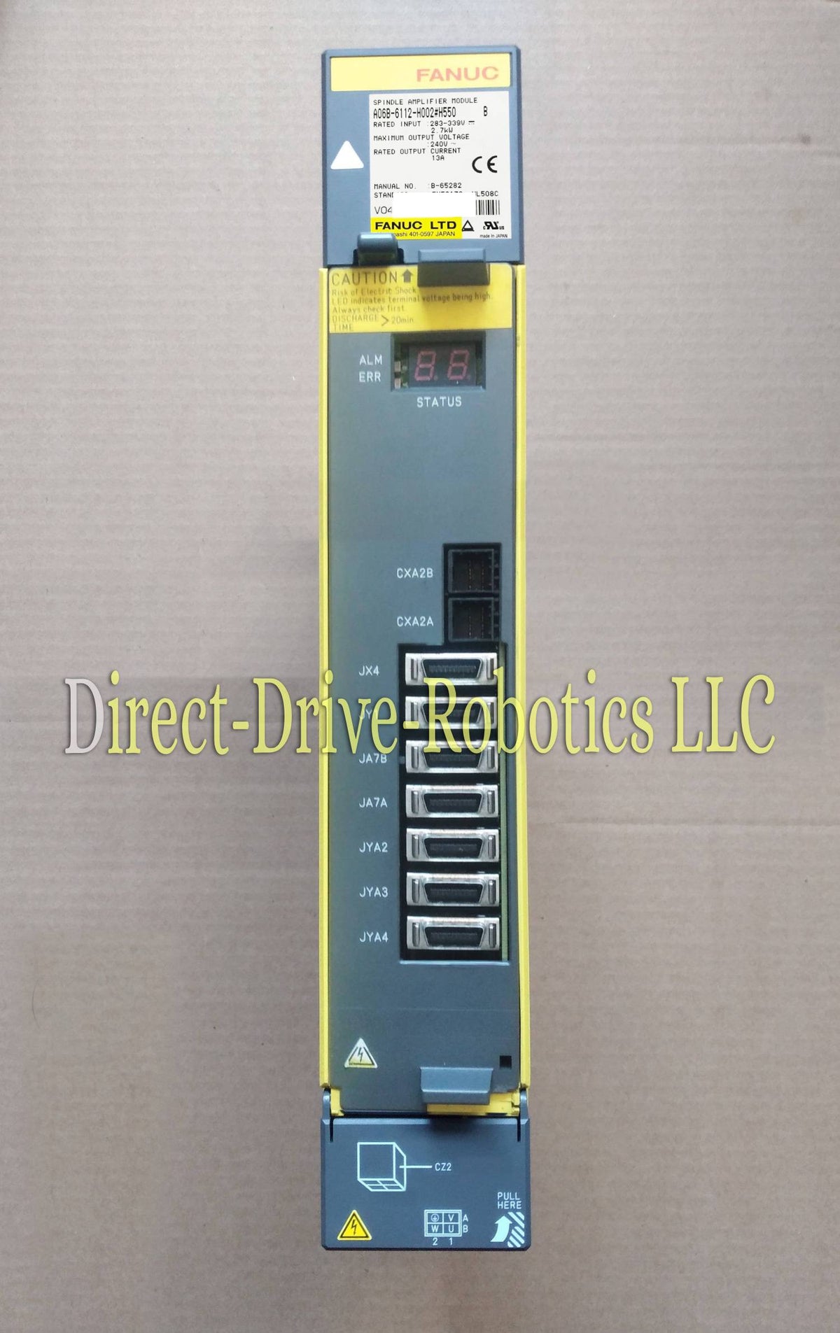 Fanuc A06B-6112-H002#H550 - Rebuilt with warranty