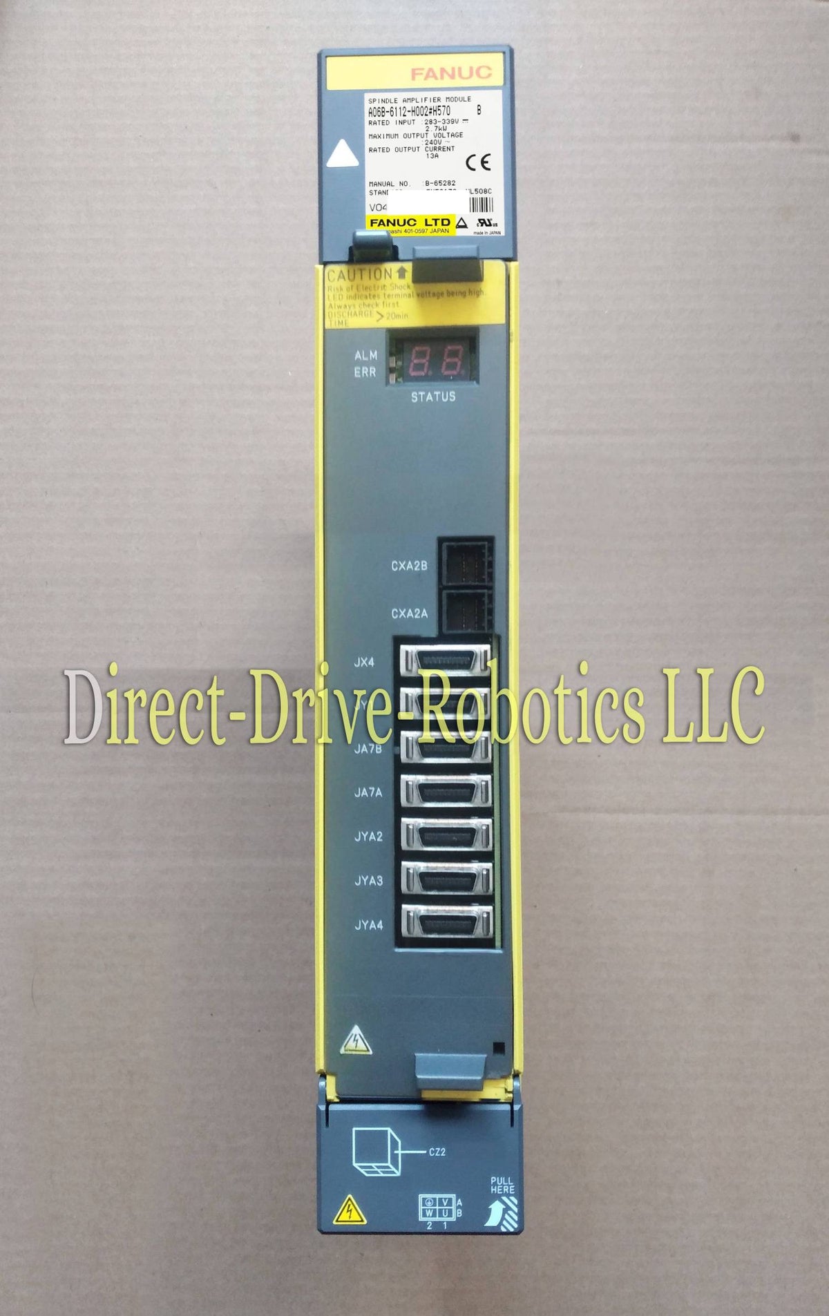 Fanuc A06B-6112-H002#H570 - Rebuilt with warranty