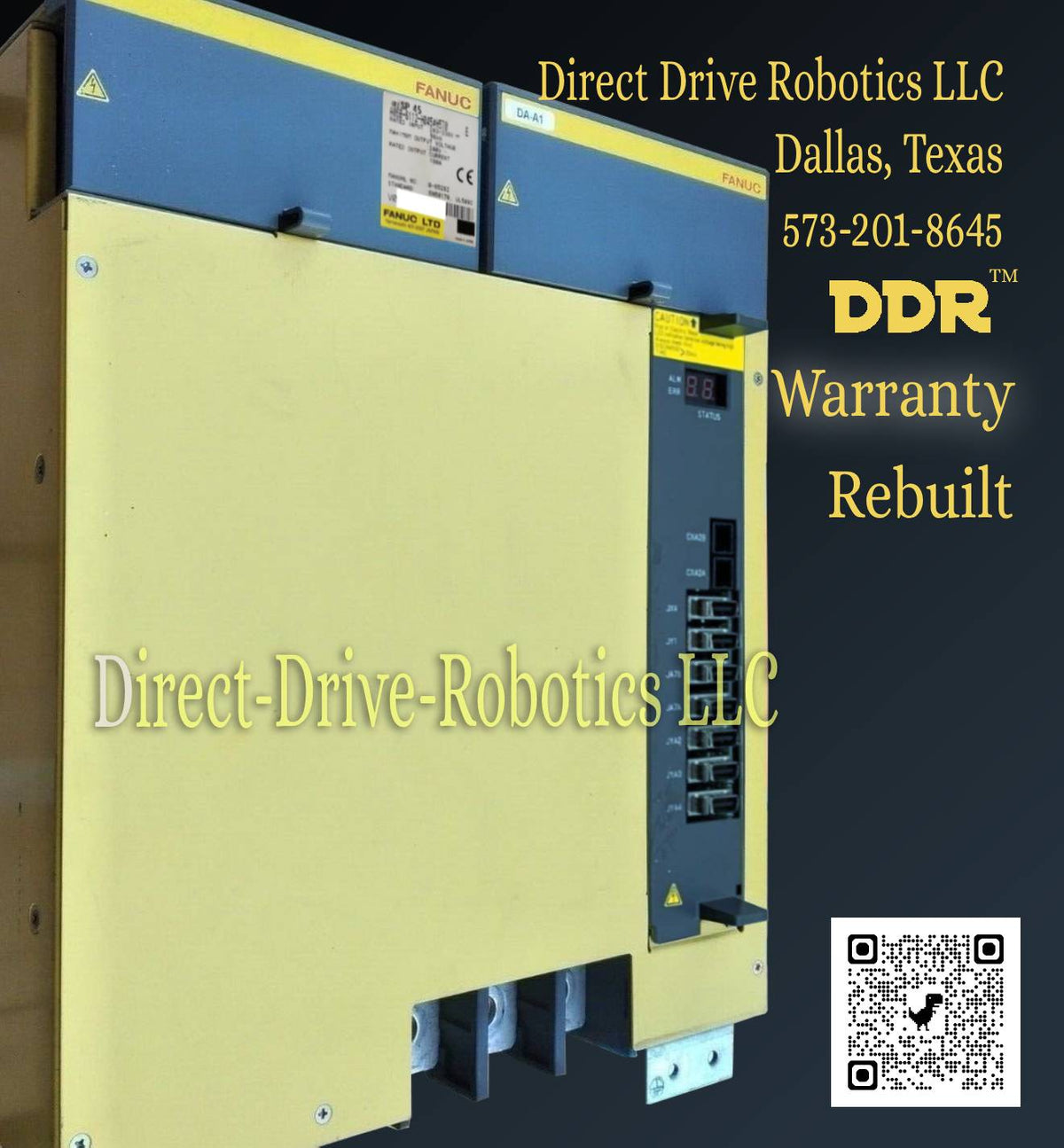 Fanuc A06B-6112-H045#H570 - Rebuilt with warranty