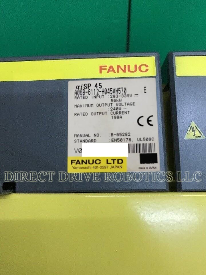 Fanuc A06B-6112-H045#H570 - Rebuilt with warranty