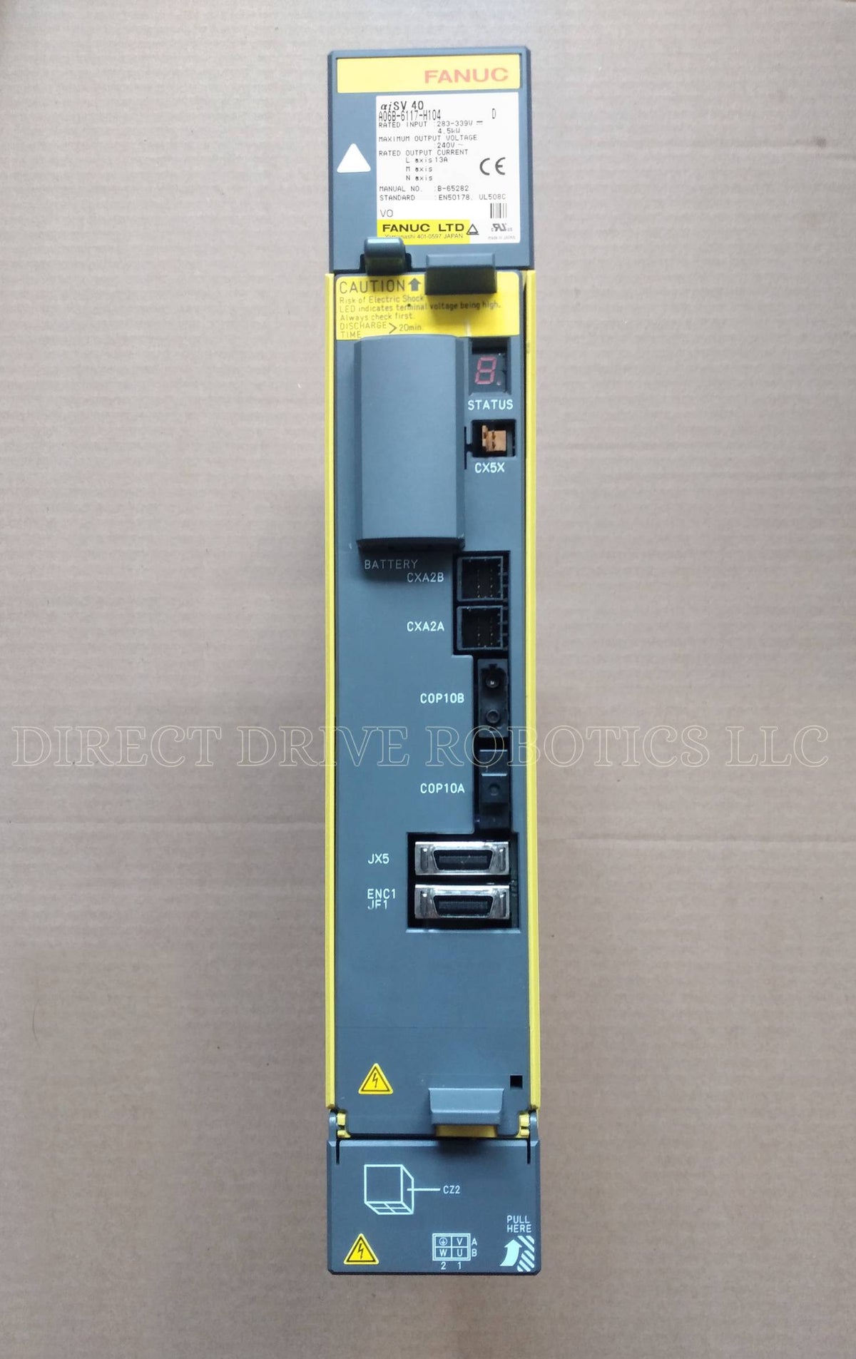 Fanuc A06B-6117-H104 - Rebuilt with warranty