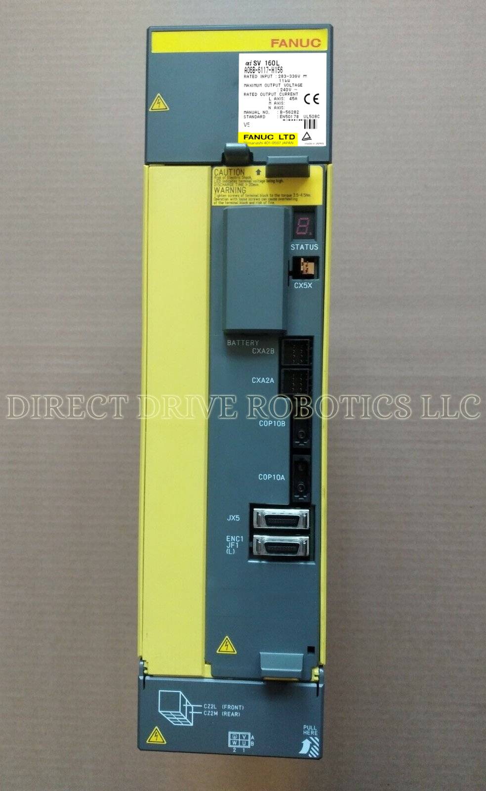 Fanuc A06B-6117-H156 - Rebuilt with warranty