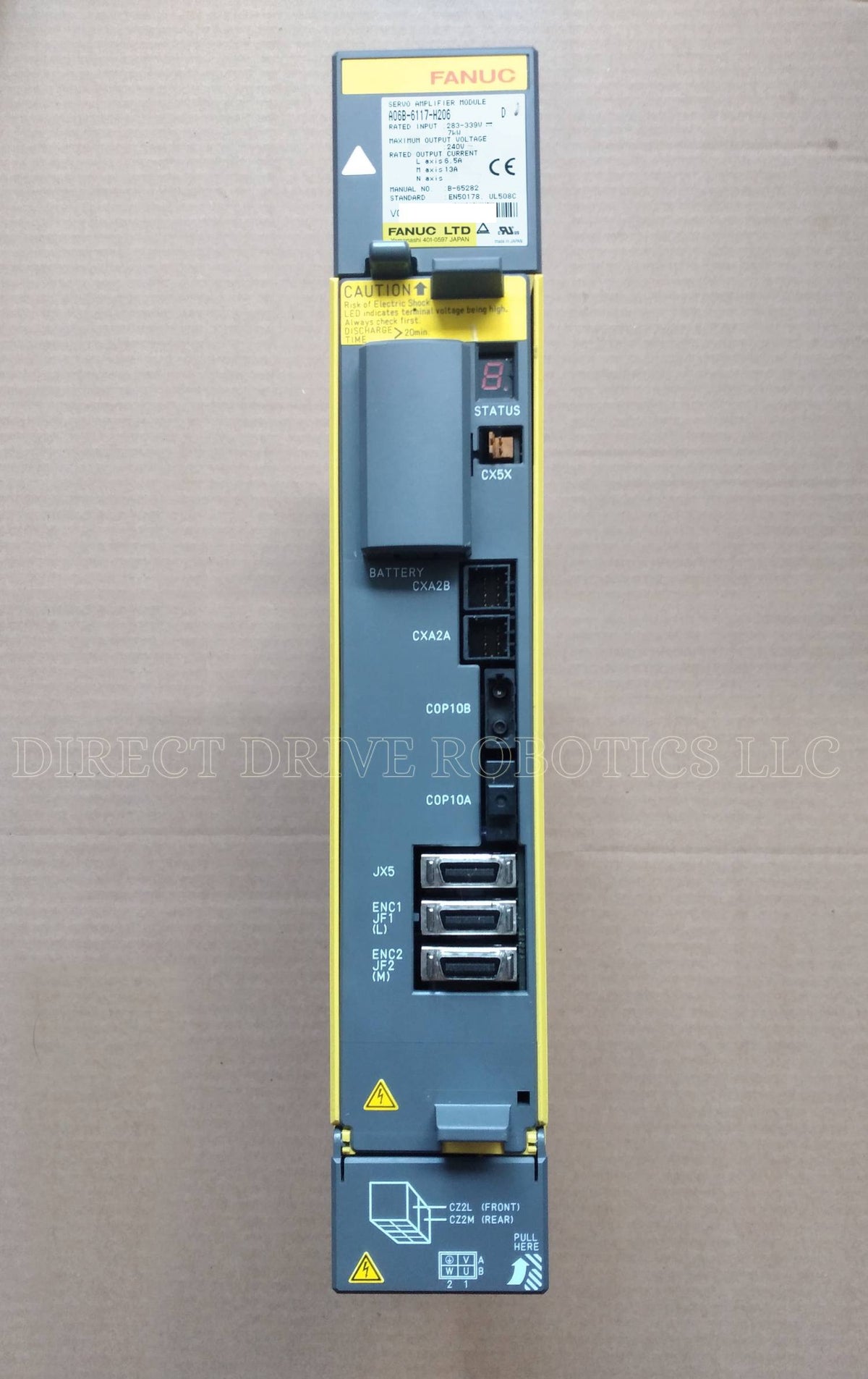 Fanuc A06B-6117-H206 - Rebuilt with warranty