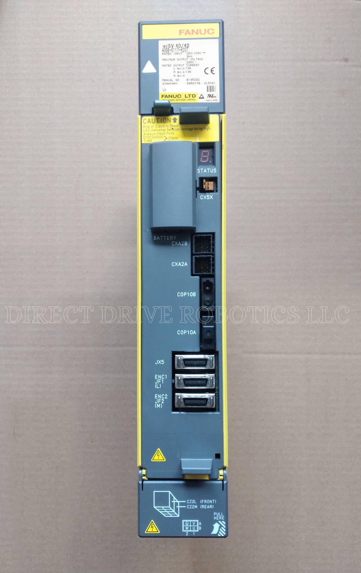 Fanuc A06B-6117-H207 - Rebuilt with warranty