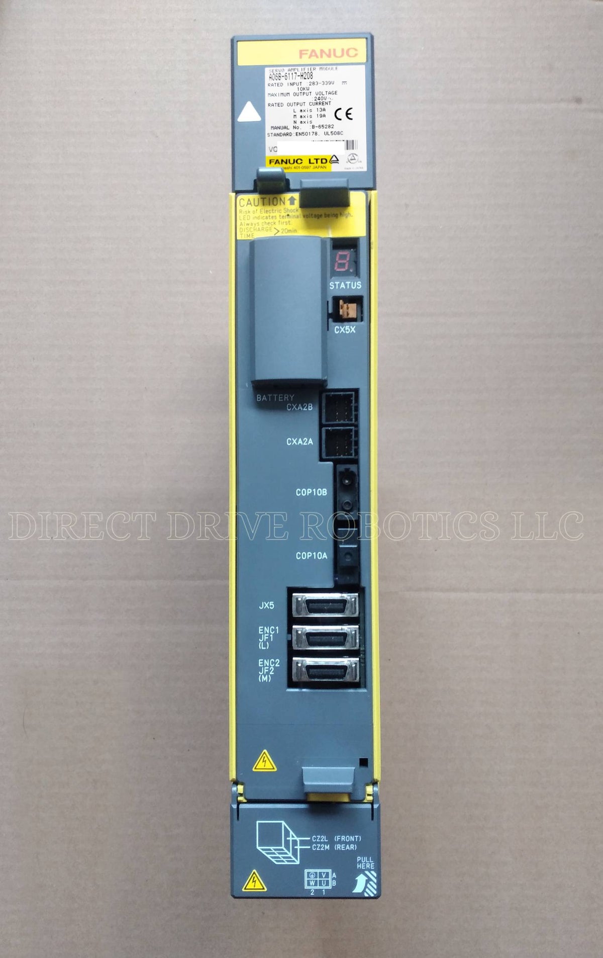 Fanuc A06B-6117-H208 - Rebuilt with warranty