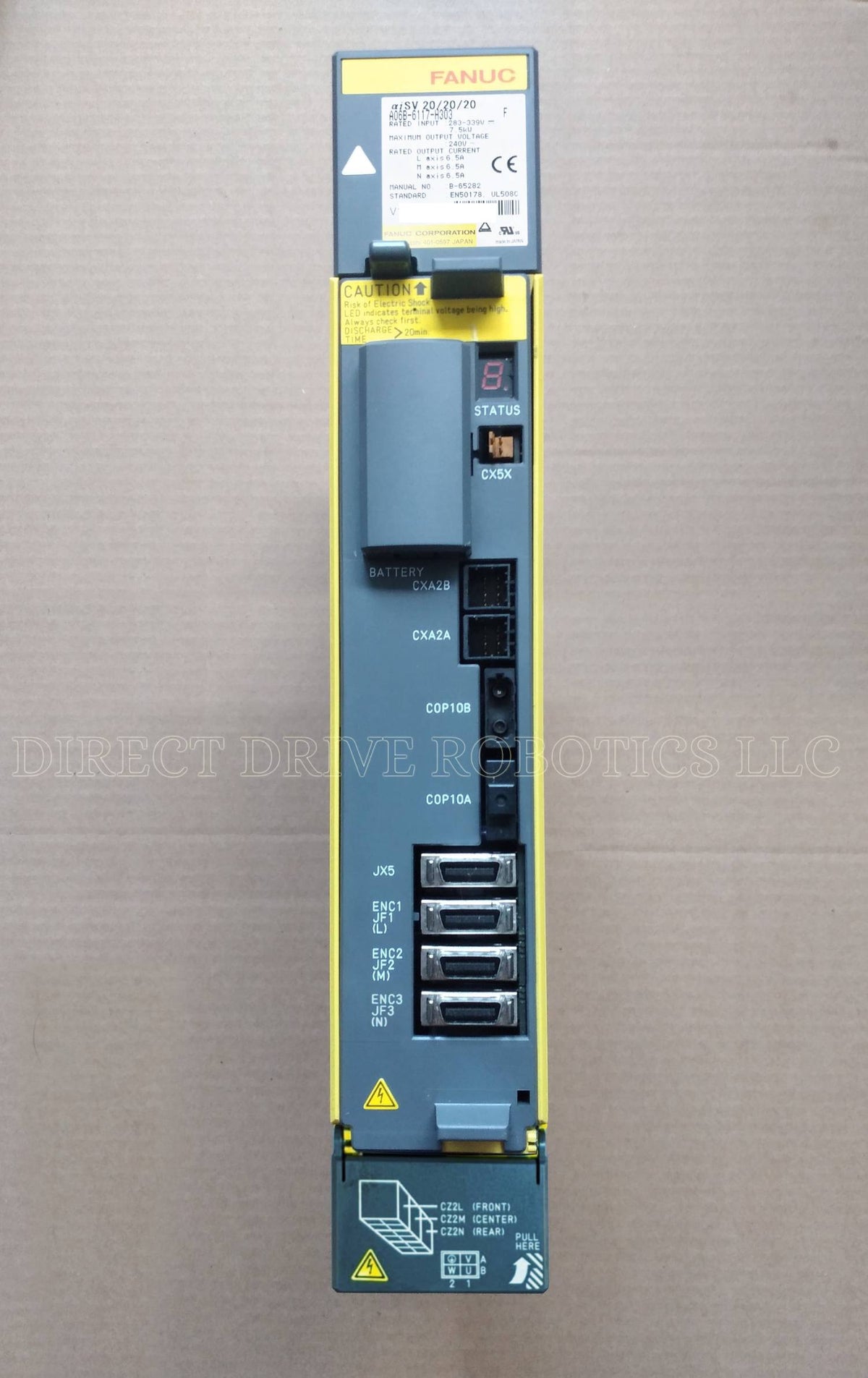 Fanuc A06B-6117-H303 - Rebuilt with warranty