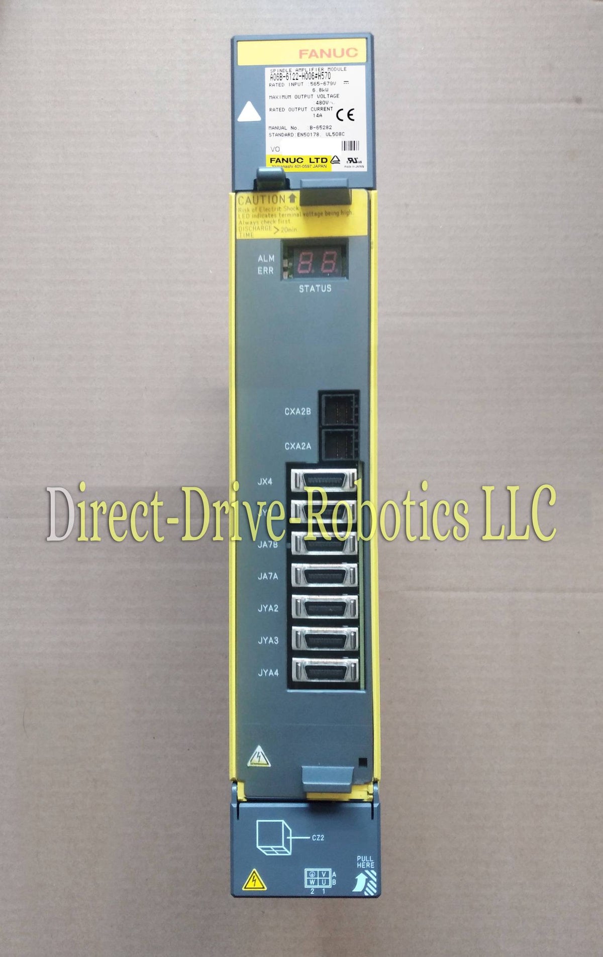 Fanuc A06B-6122-H006#H570 - Rebuilt with warranty