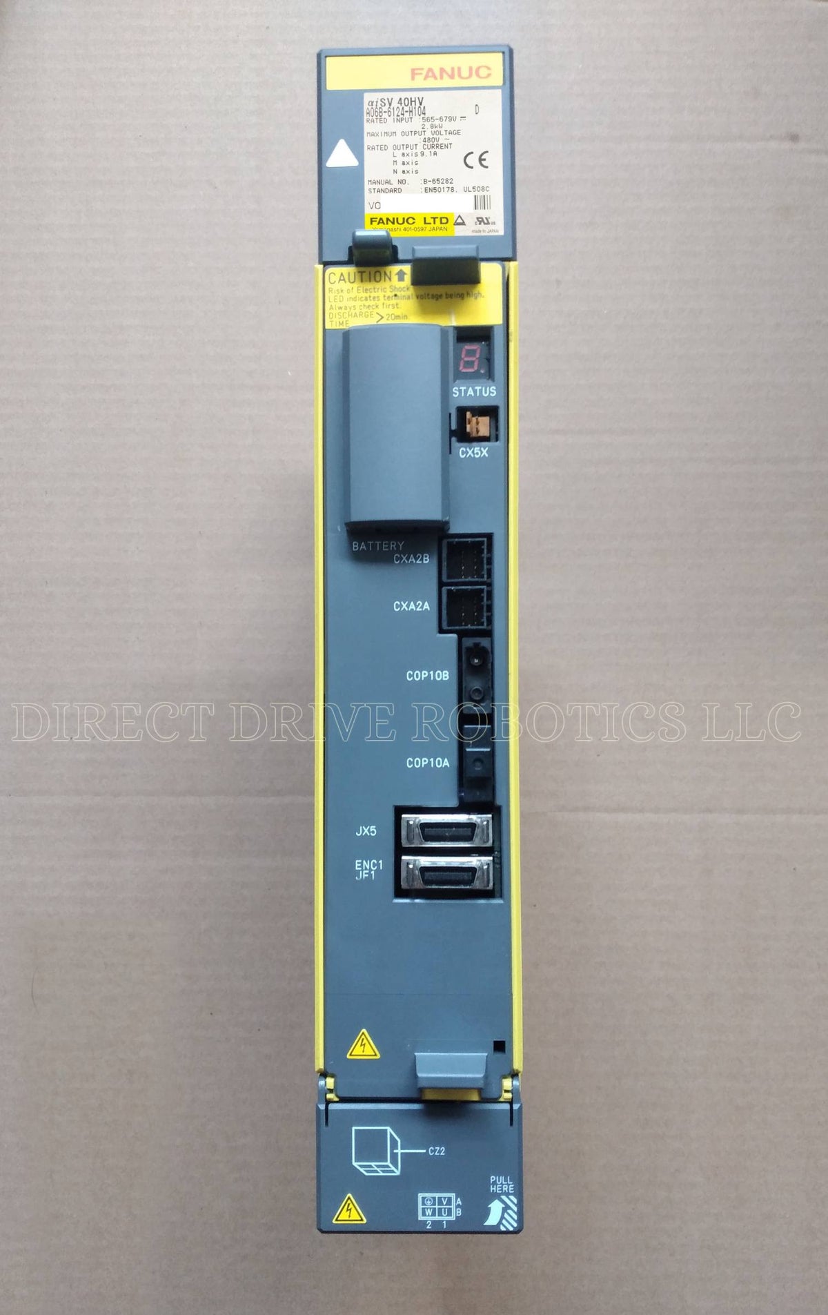 Fanuc A06B-6124-H104 - Rebuilt with warranty