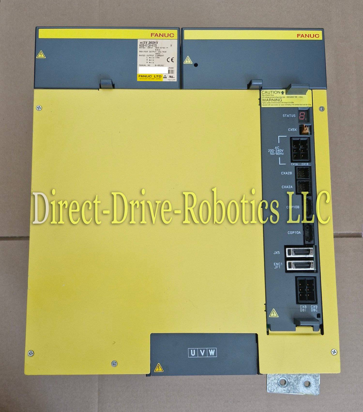 Fanuc A06B-6124-H109 - Rebuilt with warranty