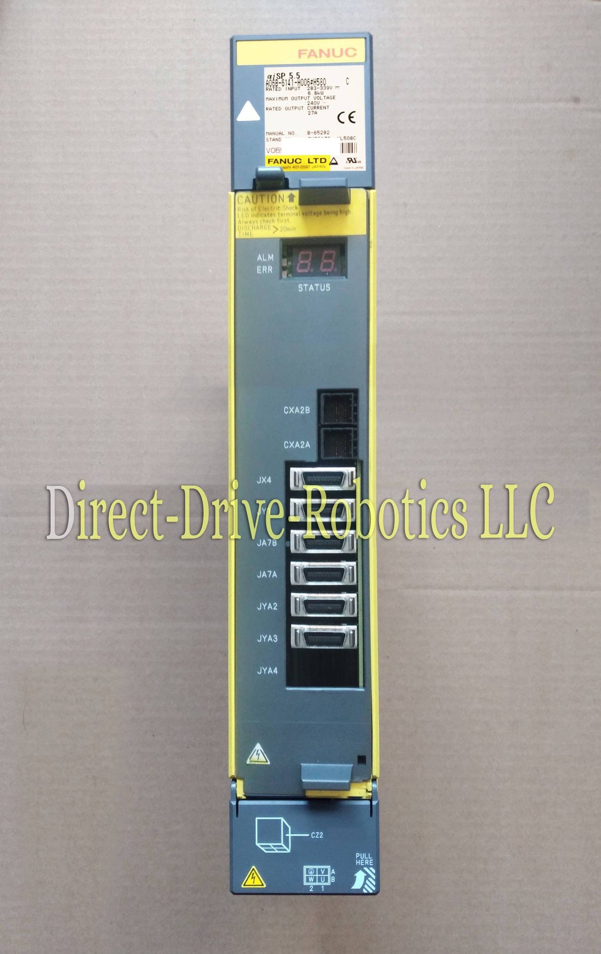 Fanuc A06B-6141-H006#H580 - Rebuilt with warranty