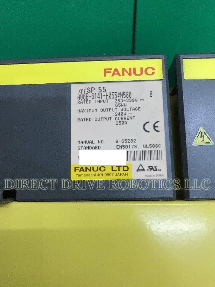 Fanuc A06B-6141-H055#H580 - Rebuilt with warranty