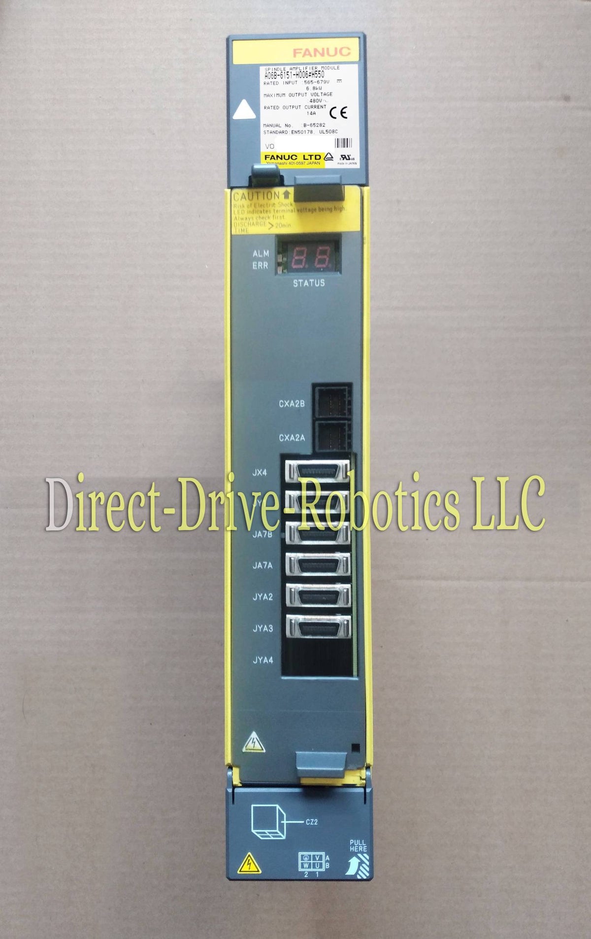 Fanuc A06B-6151-H006#H580 - Rebuilt with warranty