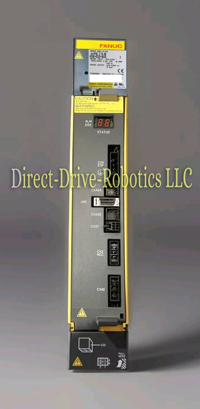 Fanuc A06B-6200-H008 - Rebuilt with warranty
