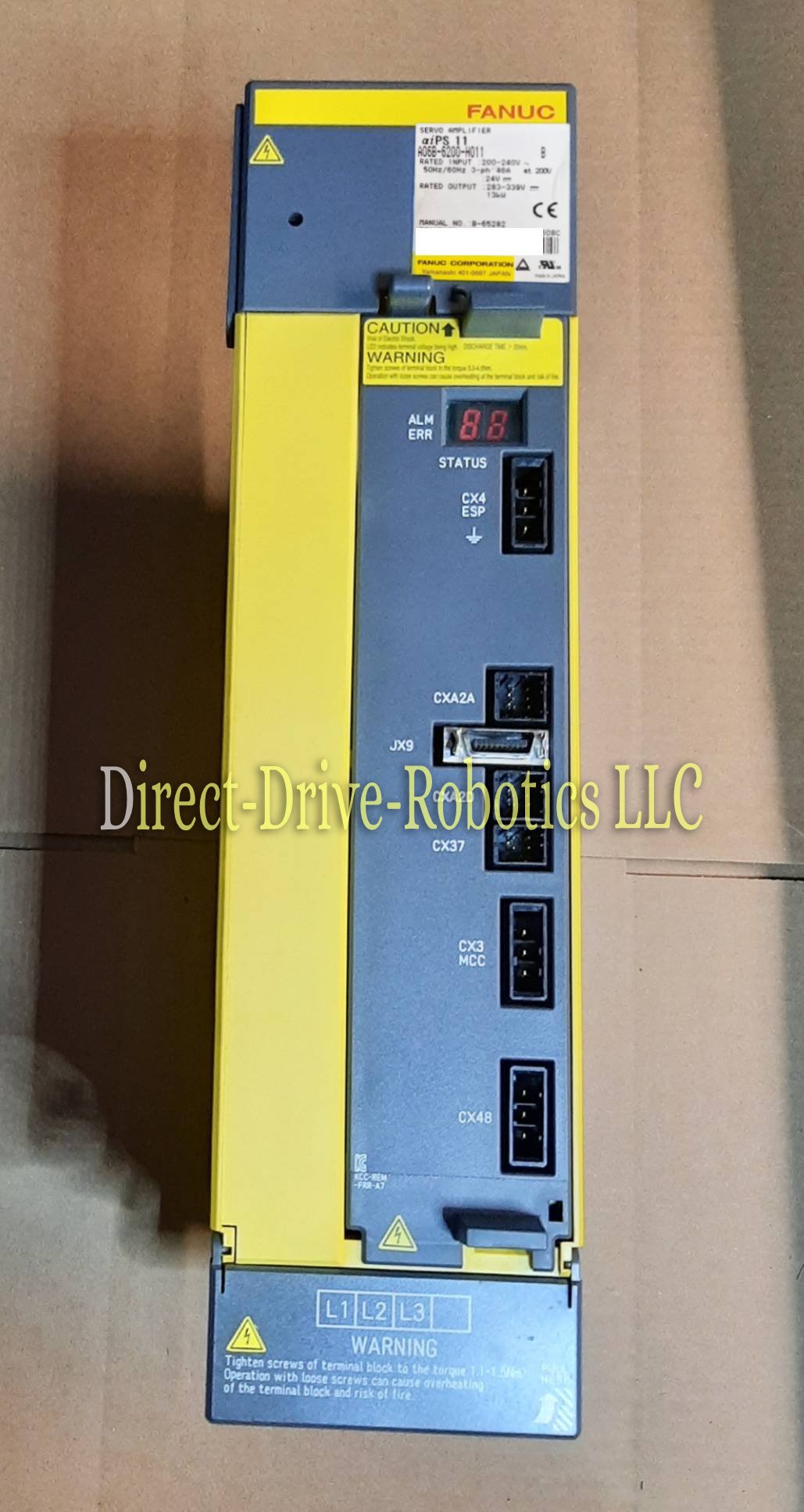 Fanuc A06B-6200-H011 - Rebuilt with warranty