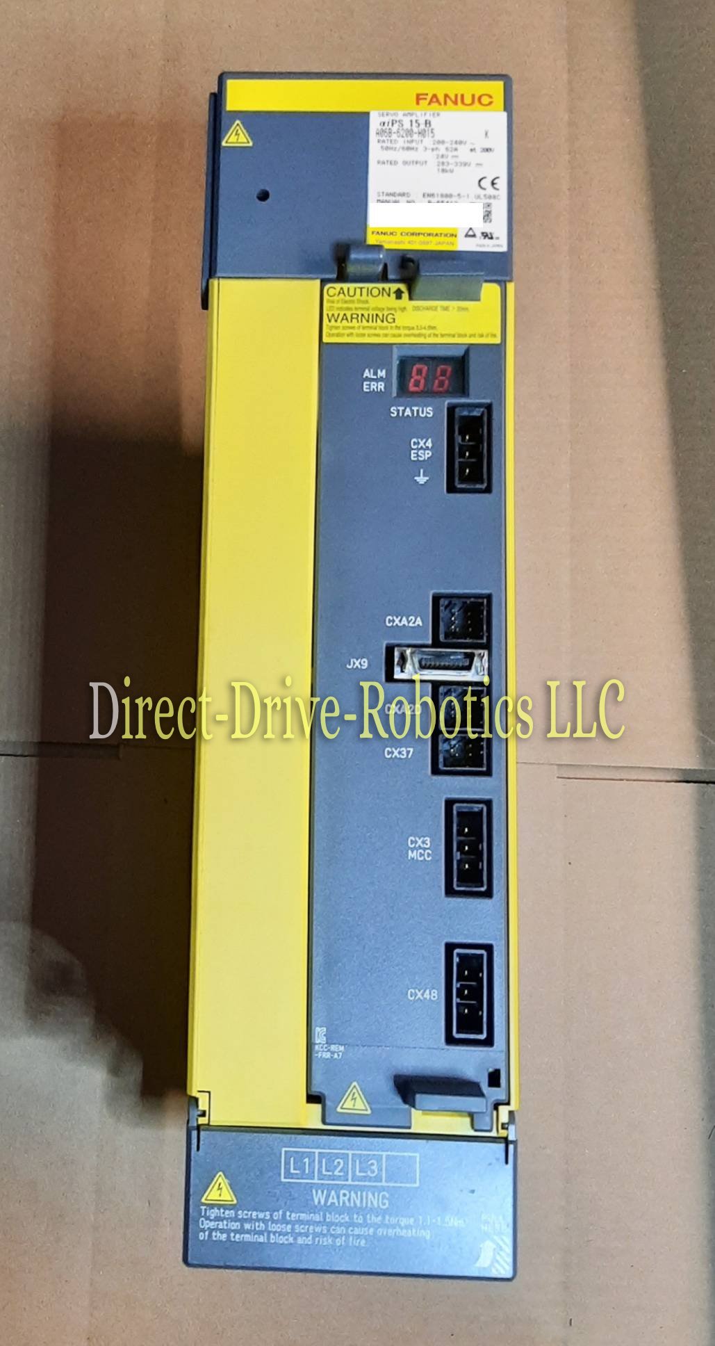 Fanuc A06B-6200-H015 - Rebuilt with warranty