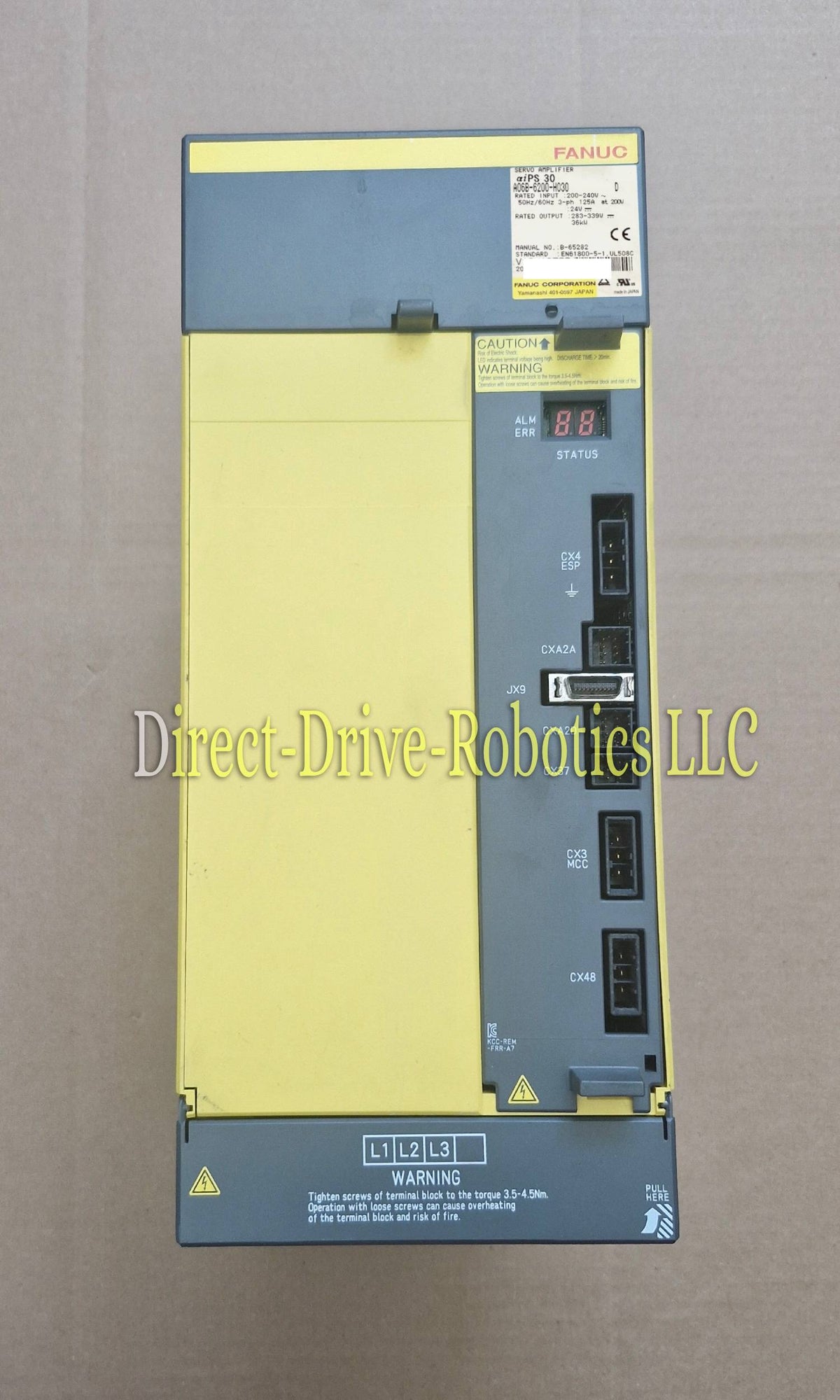 Fanuc A06B-6200-H030 - Rebuilt with warranty
