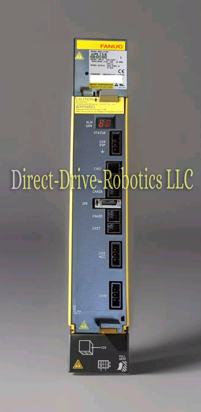 Fanuc A06B-6202-H008 - Rebuilt with warranty