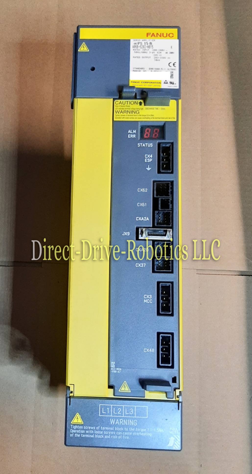 Fanuc A06B-6202-H015 - Rebuilt with warranty