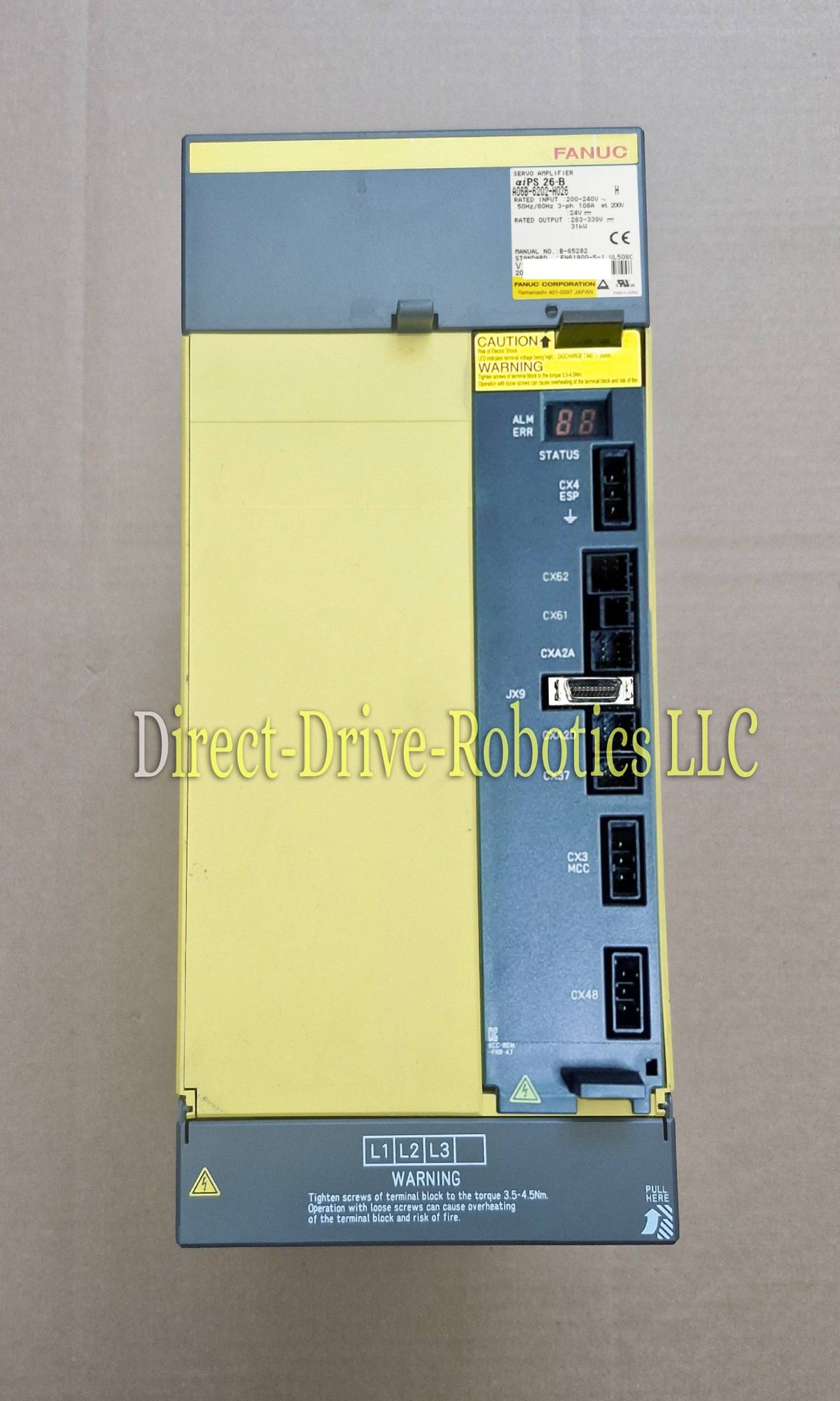 Fanuc A06B-6202-H026 - Rebuilt with warranty