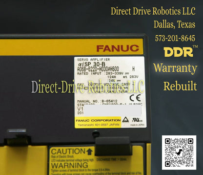 Fanuc A06B-6220-H030#H600 - Rebuilt with warranty