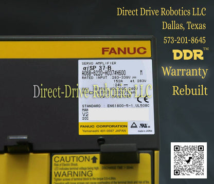 Fanuc A06B-6220-H037#H600 - Rebuilt with warranty