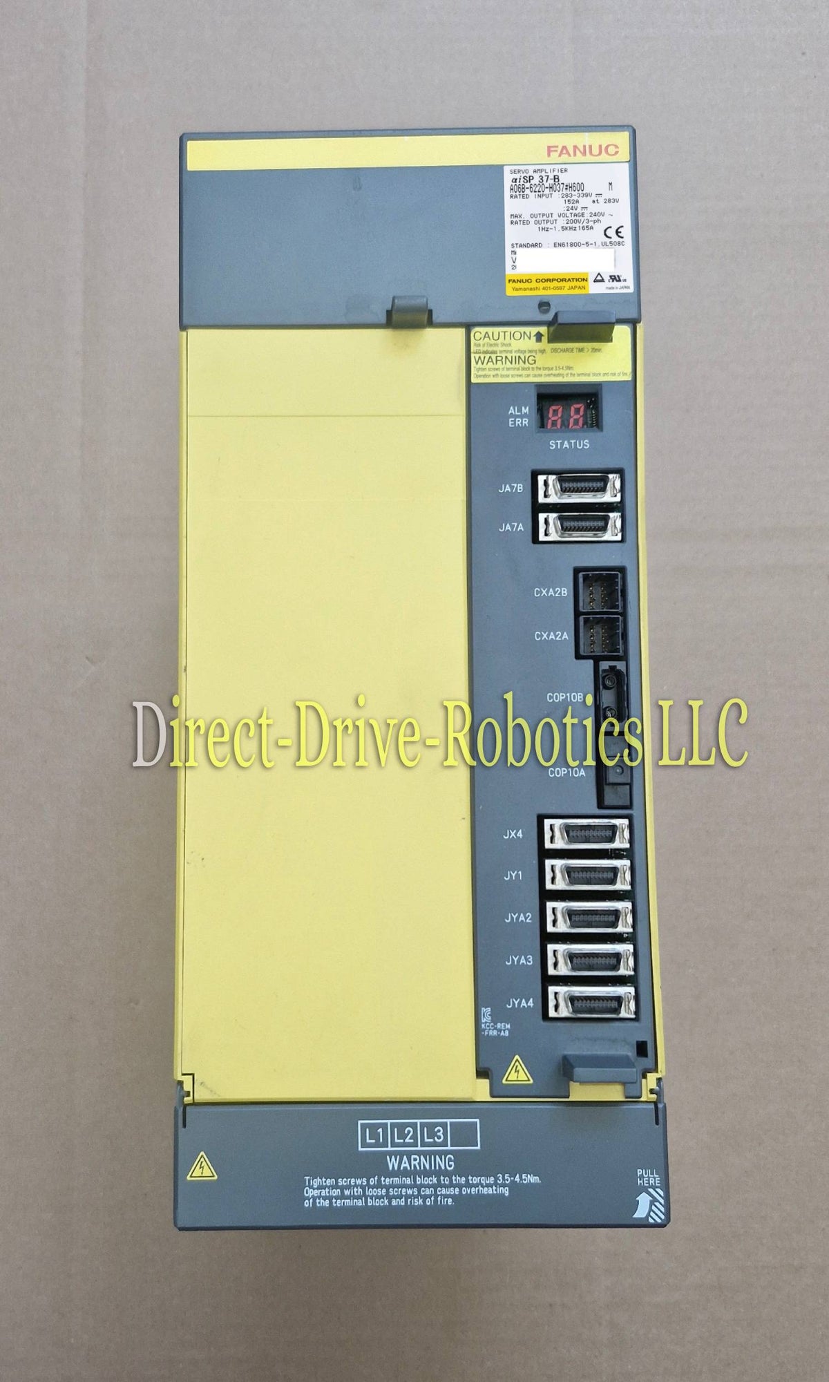 Fanuc A06B-6220-H037#H600 - Rebuilt with warranty