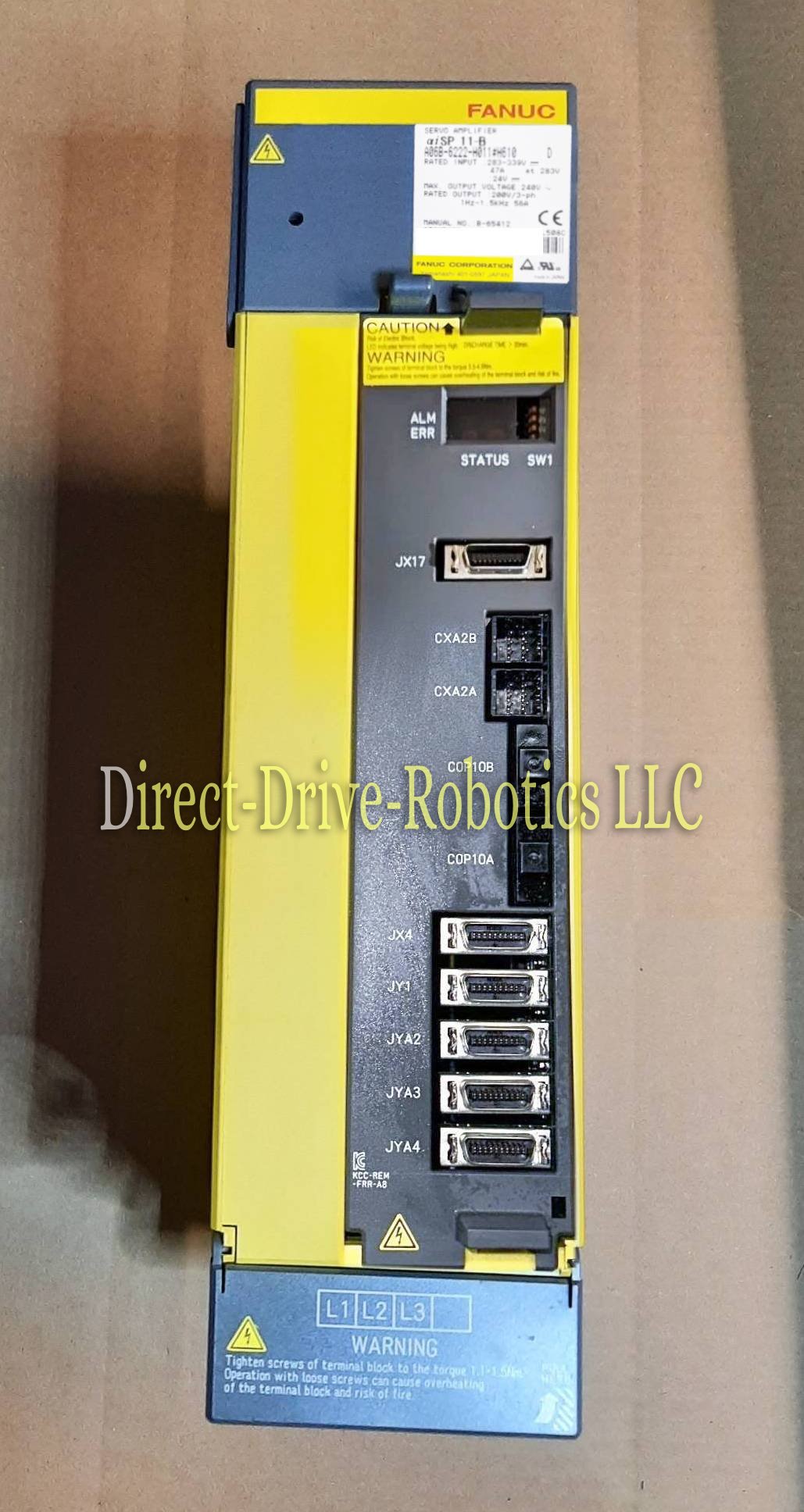 Fanuc A06B-6222-H011#H610 - Rebuilt with warranty
