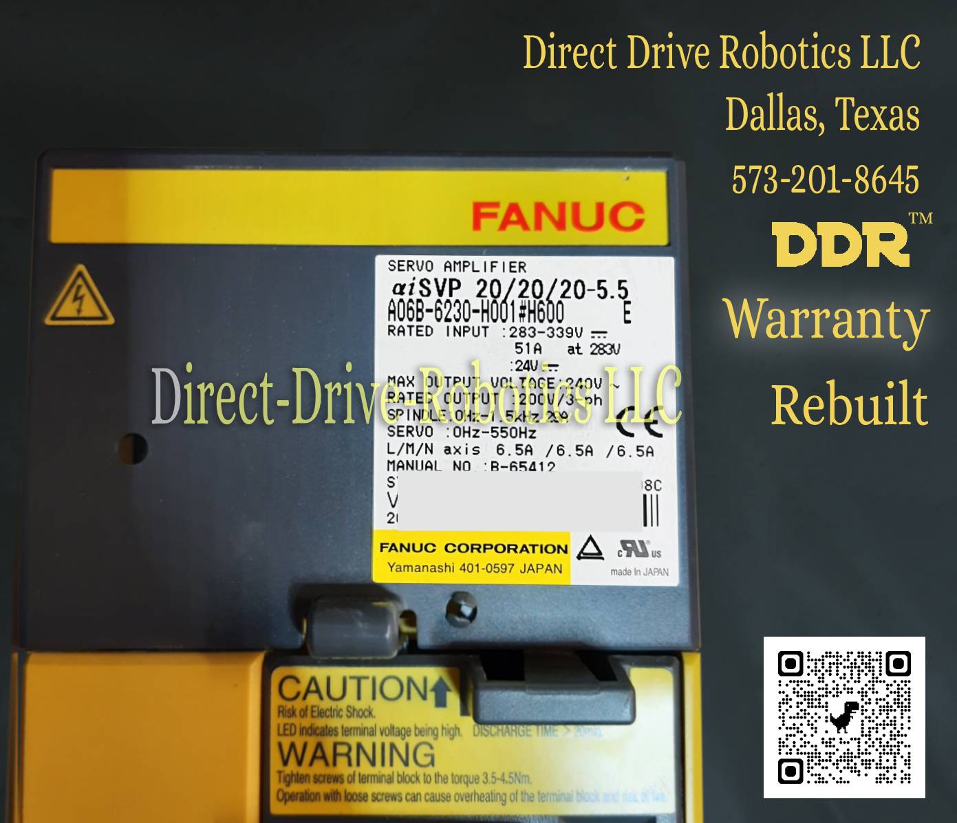 Fanuc A06B-6230-H001#H600