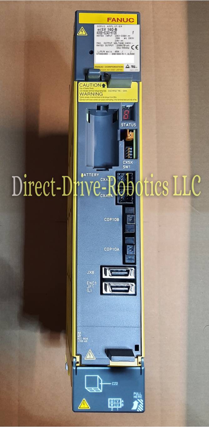 Fanuc A06B-6240-H106 - Rebuilt with warranty