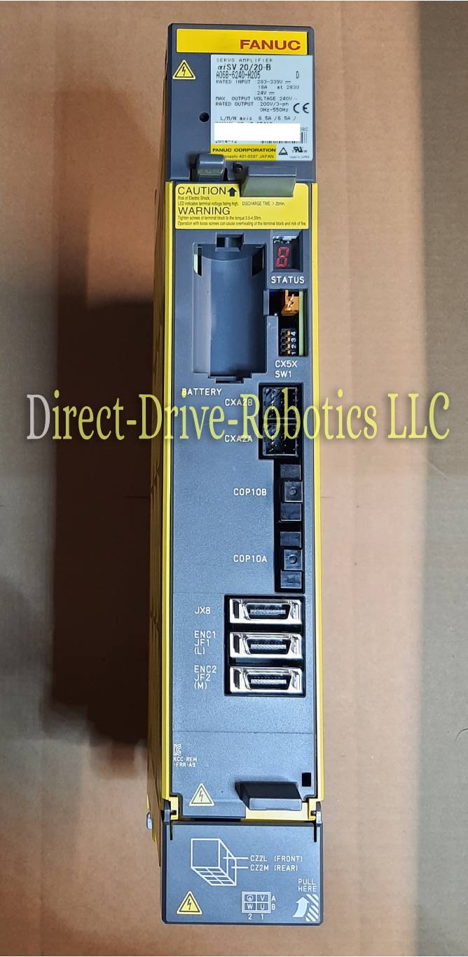 Fanuc A06B-6240-H205 - Rebuilt with warranty