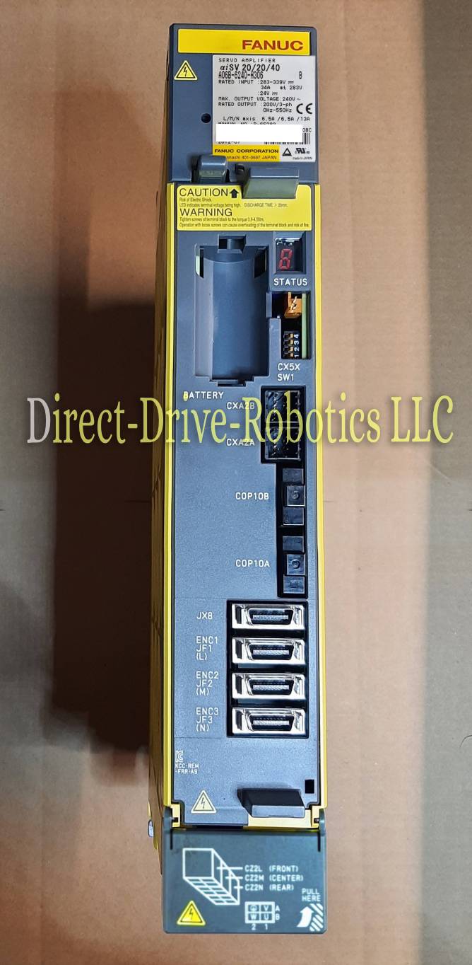 Fanuc A06B-6240-H306 - Rebuilt with warranty