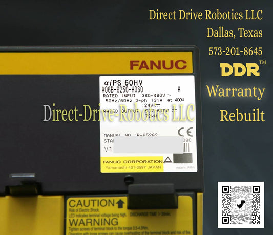 Fanuc A06B-6250-H060 - Rebuilt with warranty