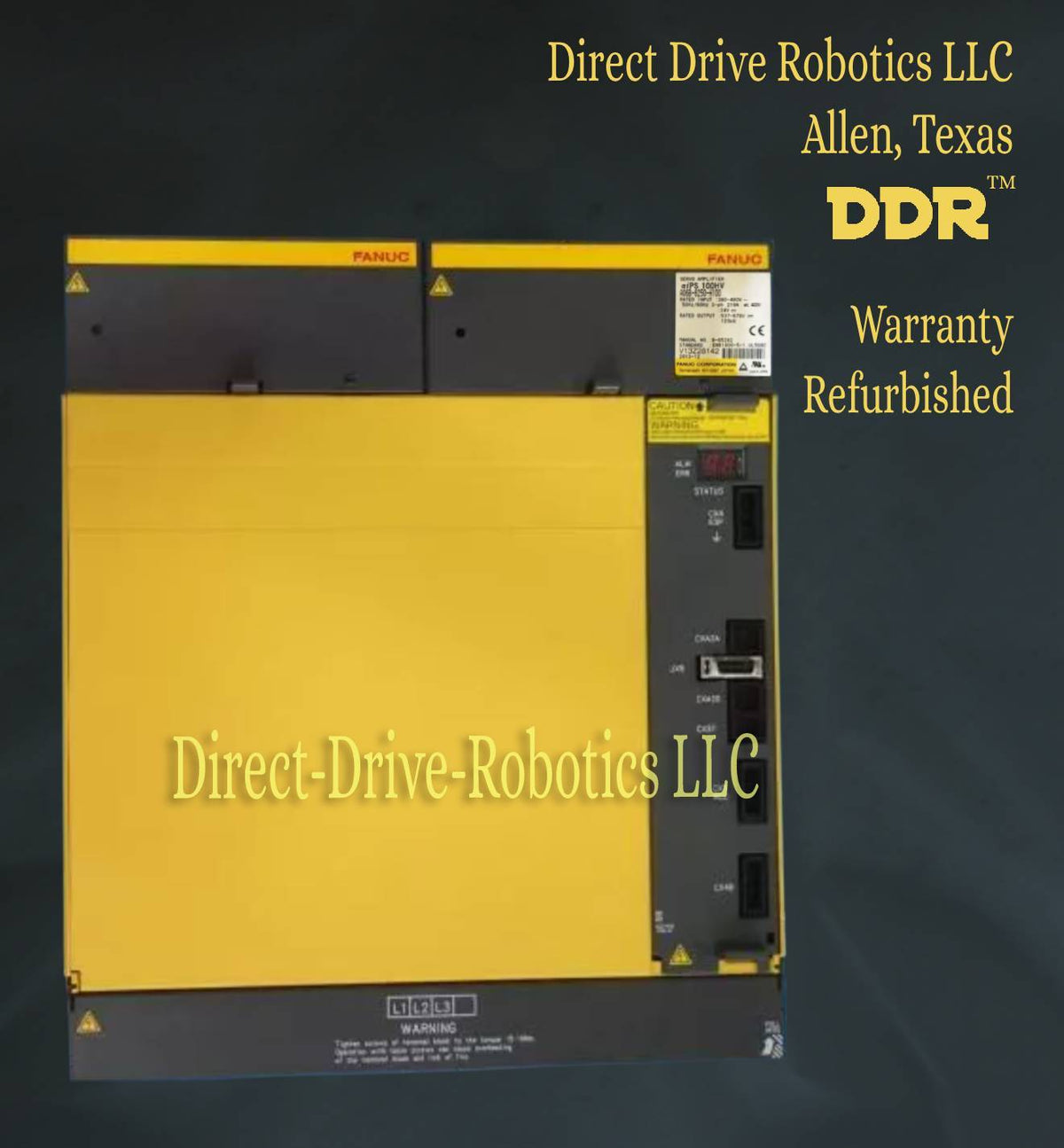 Fanuc A06B-6250-H100 - Rebuilt with warranty
