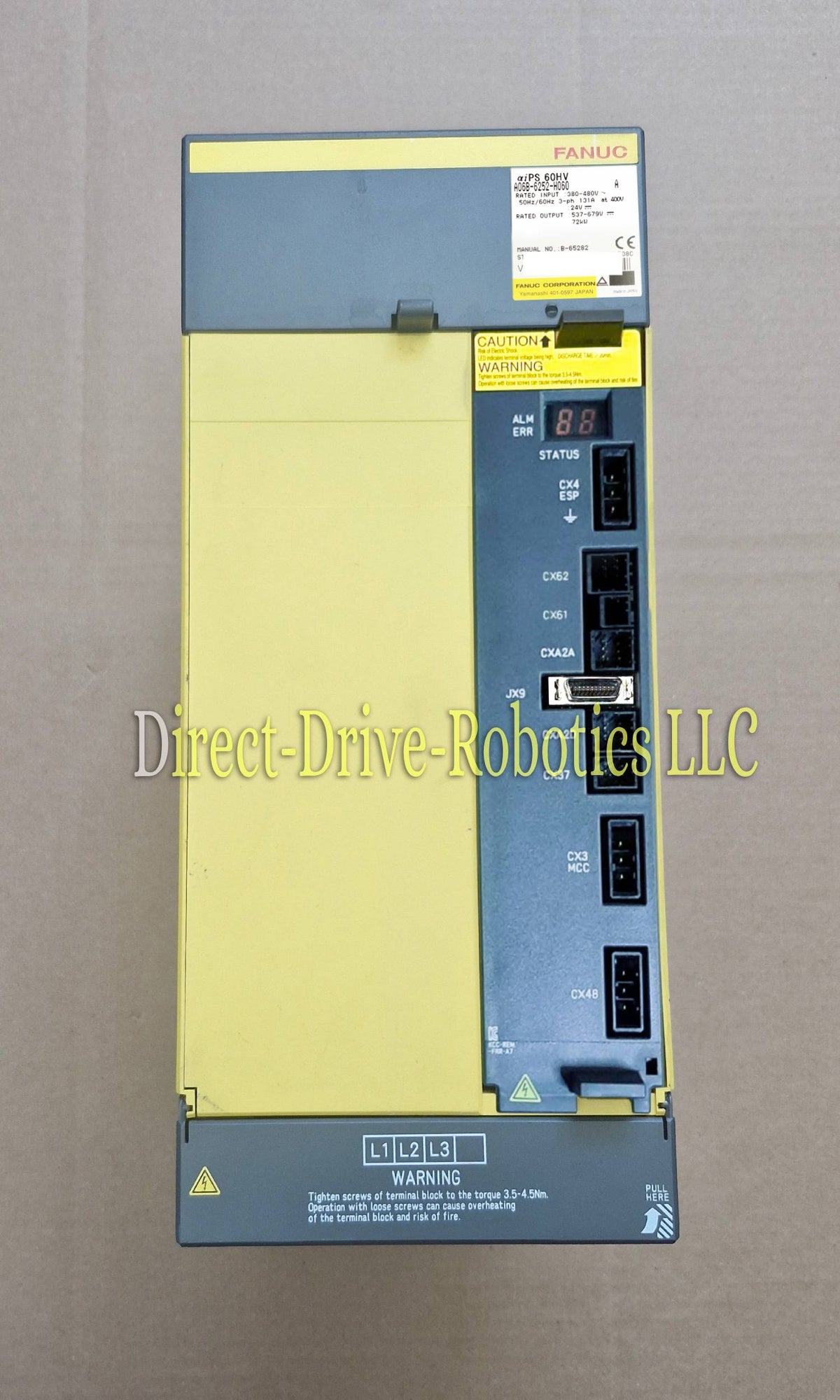 Fanuc A06B-6252-H060 - Rebuilt with warranty