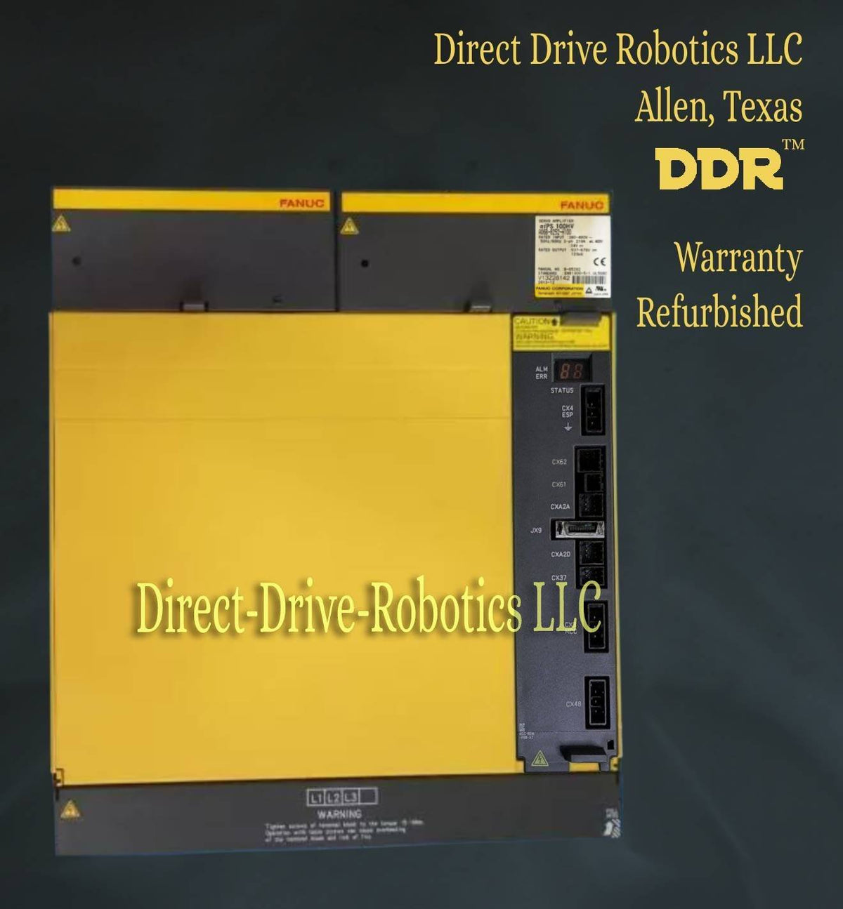 Fanuc A06B-6252-H100 - Rebuilt with warranty