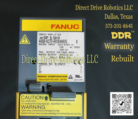 Fanuc A06B-6270-H006#H600 - Rebuilt with warranty