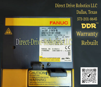 Fanuc A06B-6270-H011#H600- Rebuilt with warranty