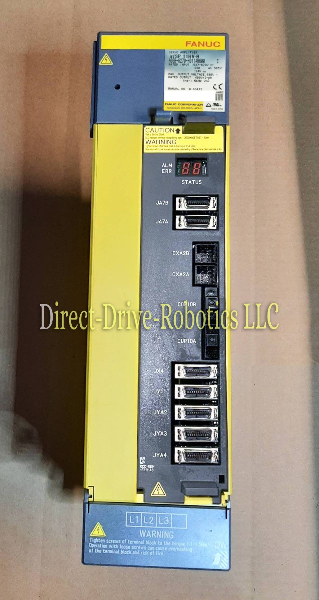 Fanuc A06B-6270-H011#H600- Rebuilt with warranty