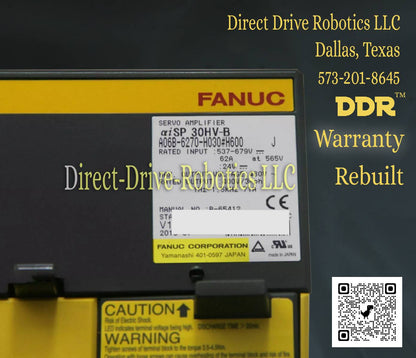 Fanuc A06B-6270-H030#H600- Rebuilt with warranty