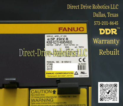 Fanuc A06B-6270-H045#H600- Rebuilt with warranty