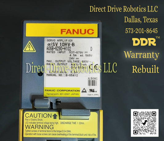 Fanuc A06B-6290-H102 - Rebuilt with warranty