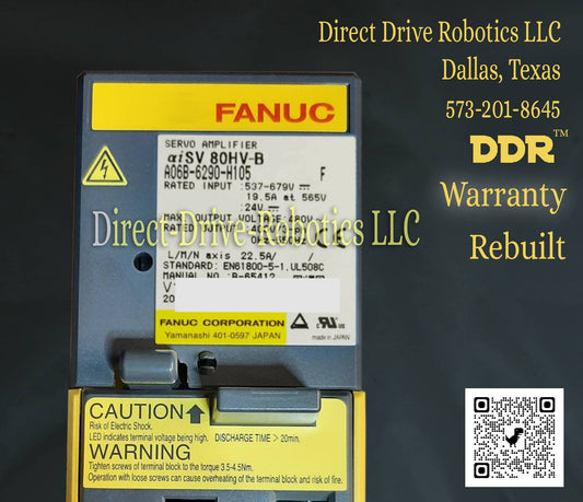 Fanuc A06B-6290-H105 - Rebuilt with warranty