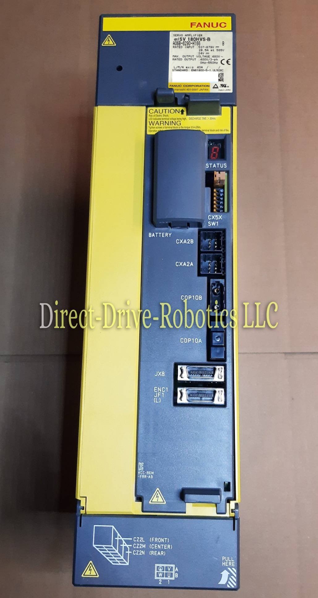 Fanuc A06B-6290-H166 - Rebuilt with warranty