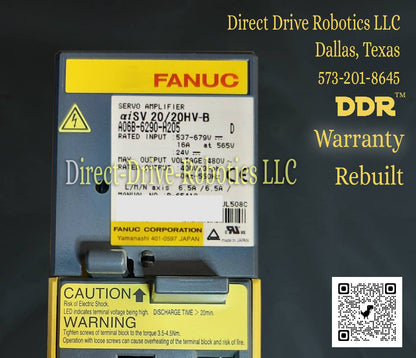 Fanuc A06B-6290-H205 - Rebuilt with warranty