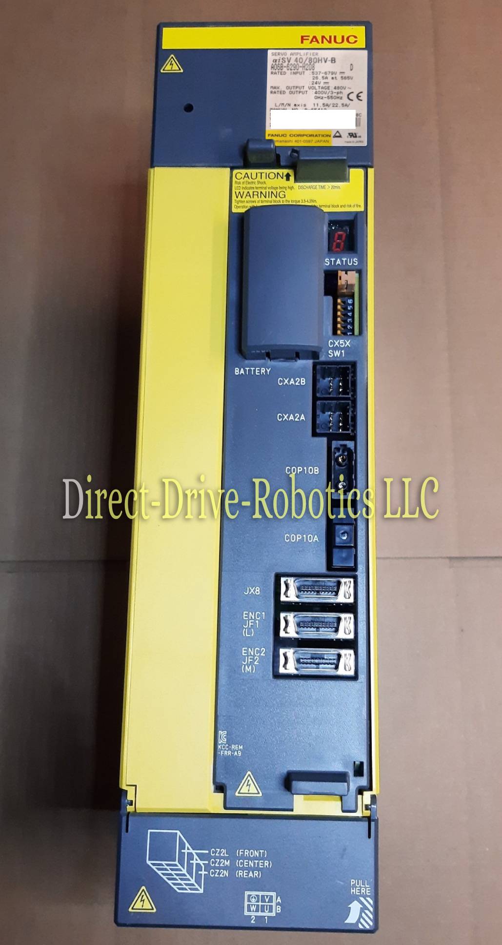 Fanuc A06B-6290-H208 - Rebuilt with warranty