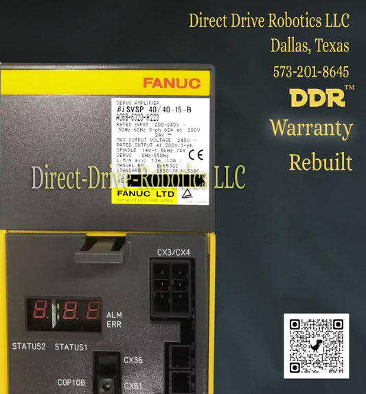 Fanuc A06B-6320-H223 - Rebuilt with warranty