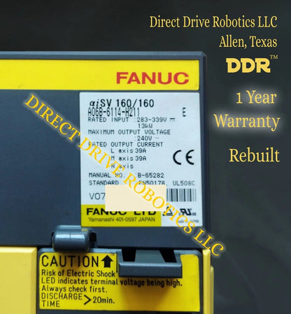 Fanuc A06B-6114-H211 - Rebuilt with warranty